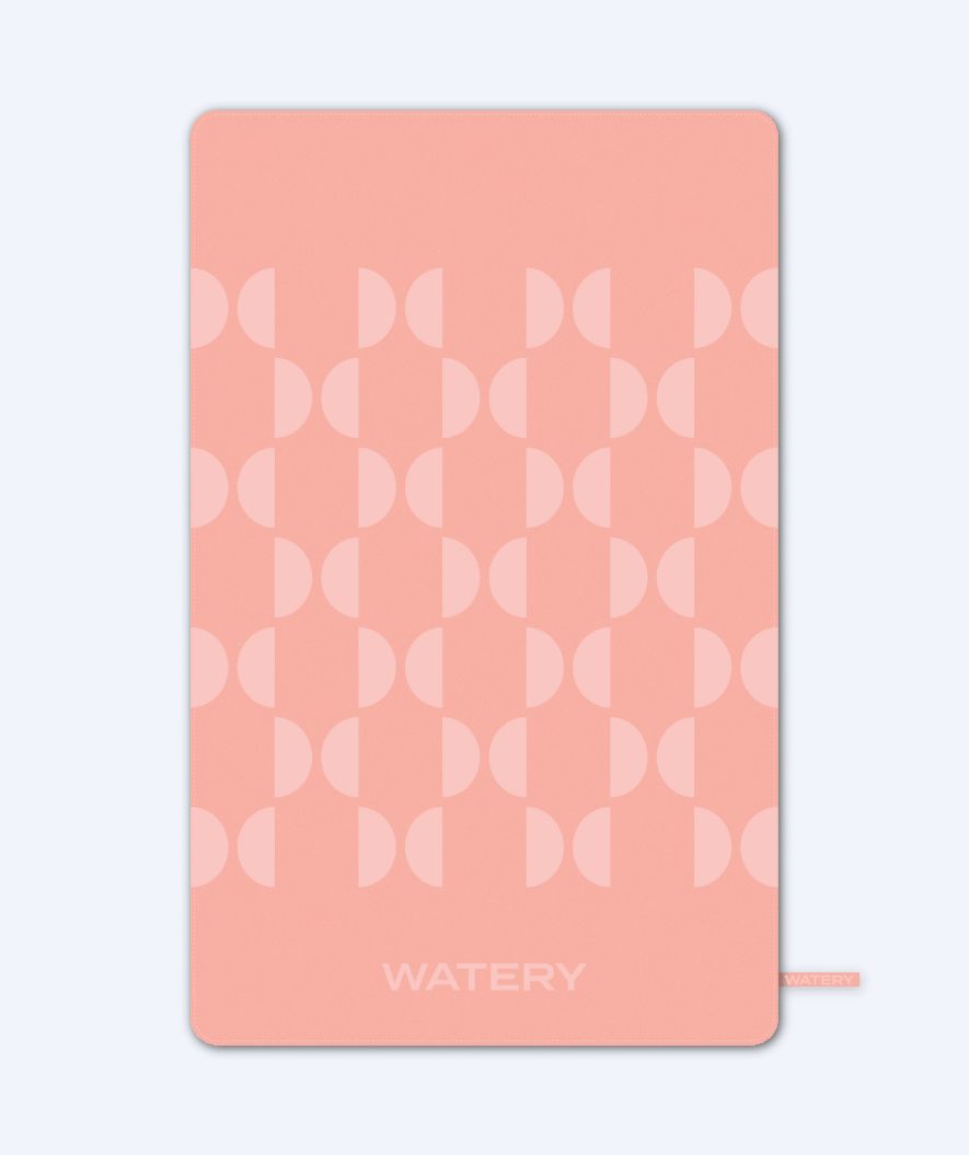 Watery microvezel handdoek (175 x 110 cm) - Rafferty - Blurish Roze
