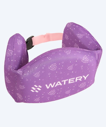 Watery kind zwemgordel (15-60 kg) - Romney - Atlantic Purple