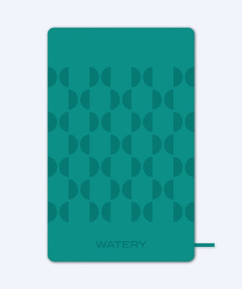 Watery microvezel handdoek (175 x 110 cm) - Rafferty - Dust Green
