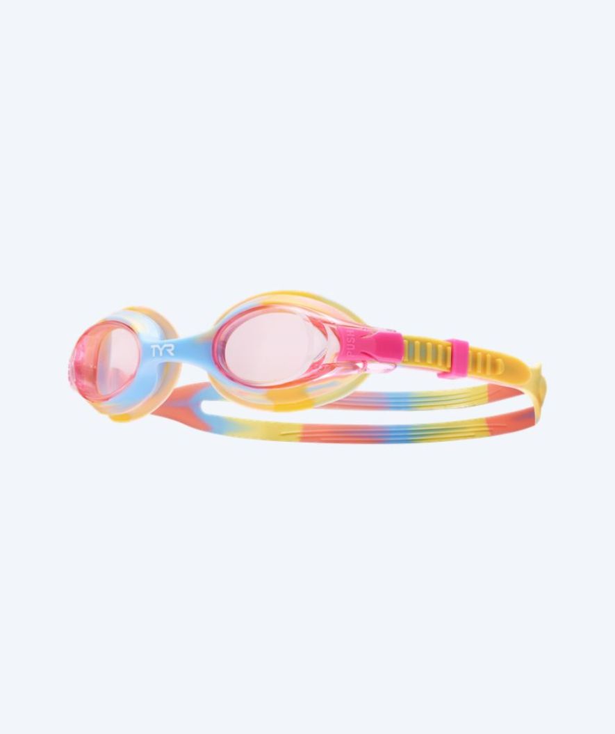 TYR zwembril voor kinderen - Swimple - Roze/oranje