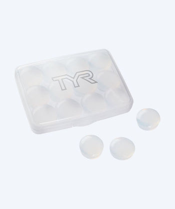 TYR oordopjes - Soft Moldable 12 stuk - Helder