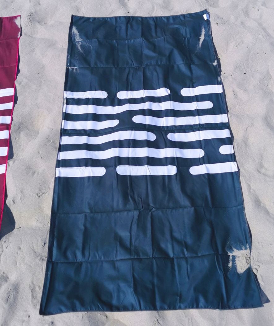 Watery microvezel handdoek - Eco Nebraska - Donkerblauw