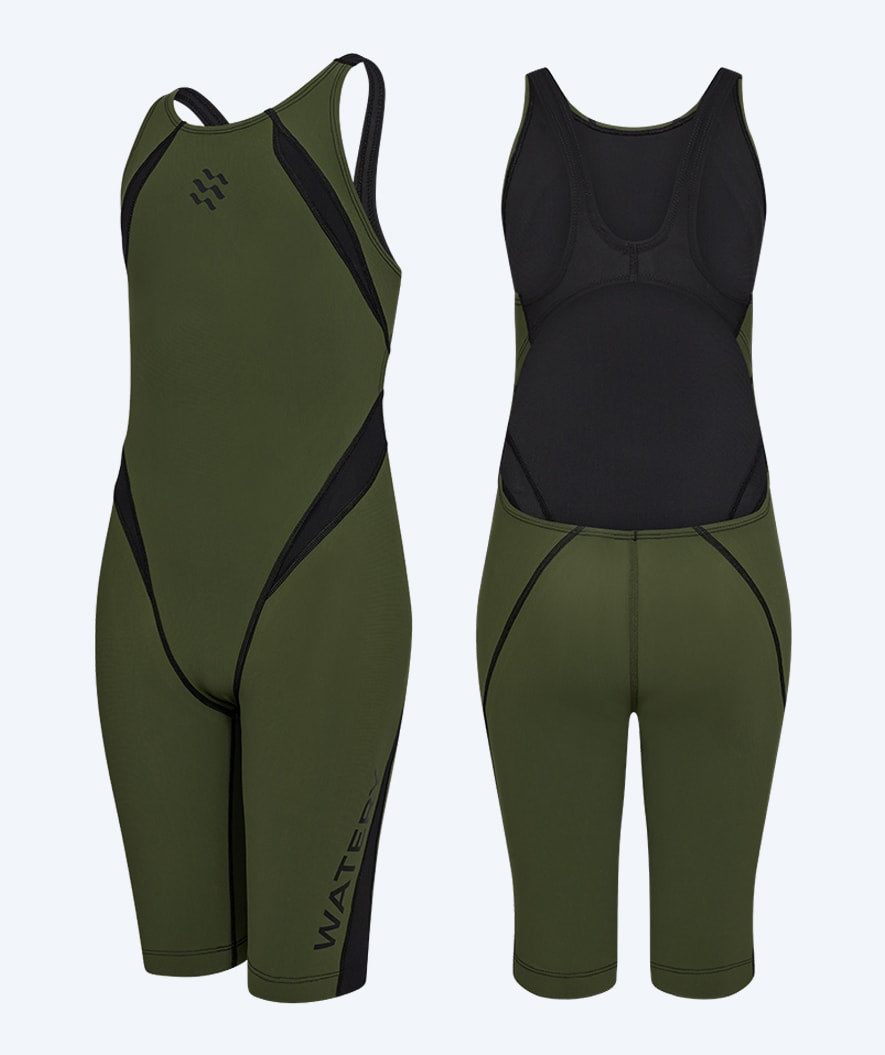 Watery meisjes wedstrijdbadpak - Rapidskin 2.0 - Groen