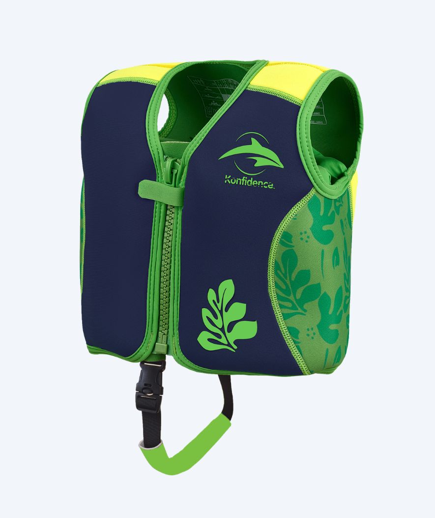 Konfidence zwemvest voor kinderen (2-12) - Original - Donkerblauw/groen