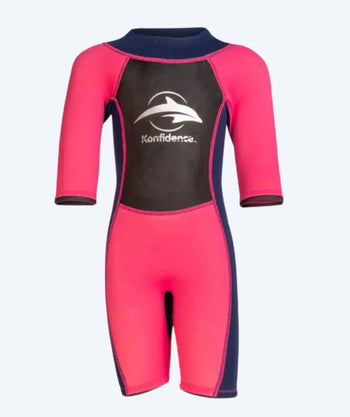 Konfidence kind wetsuit - Shorty (3mm) - Roze