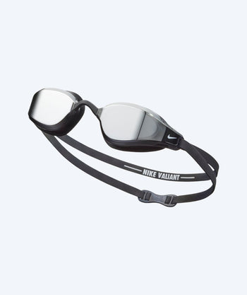 Nike Elite zwembril - Valiant Mirror - Zwart/zilver