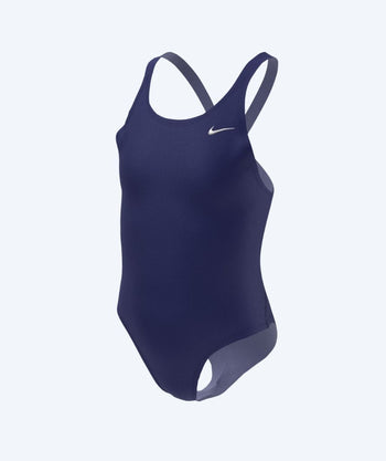 Nike badpakken voor meisjes - Hydrastrong Fastback - Donkerblauw