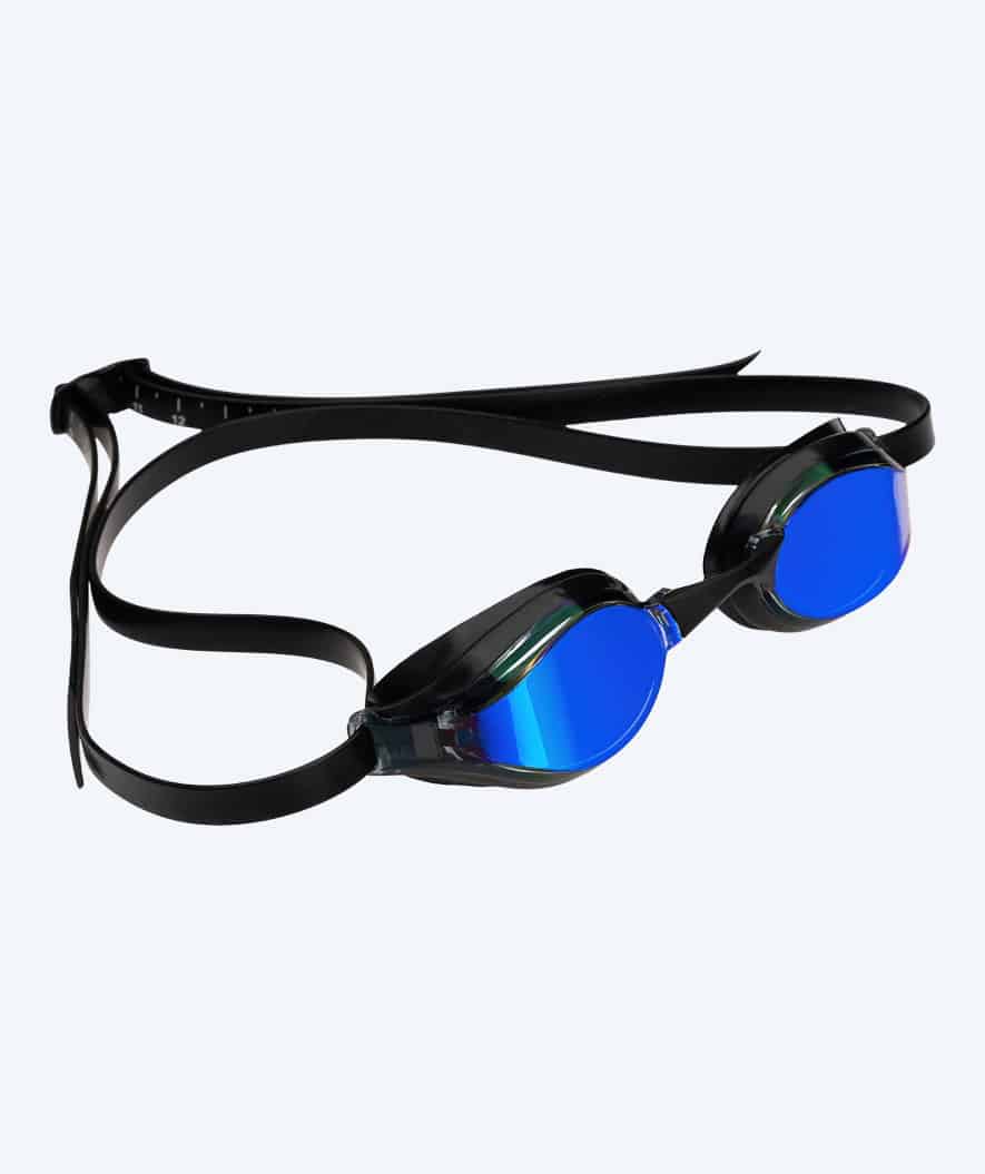 Watery Elite zwembril - Poseidon Mirror - Zwart/donkerblauw