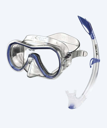SEAC Combo snorkelset kind (vanaf 12 jaar) - Giglio MD - Blauw