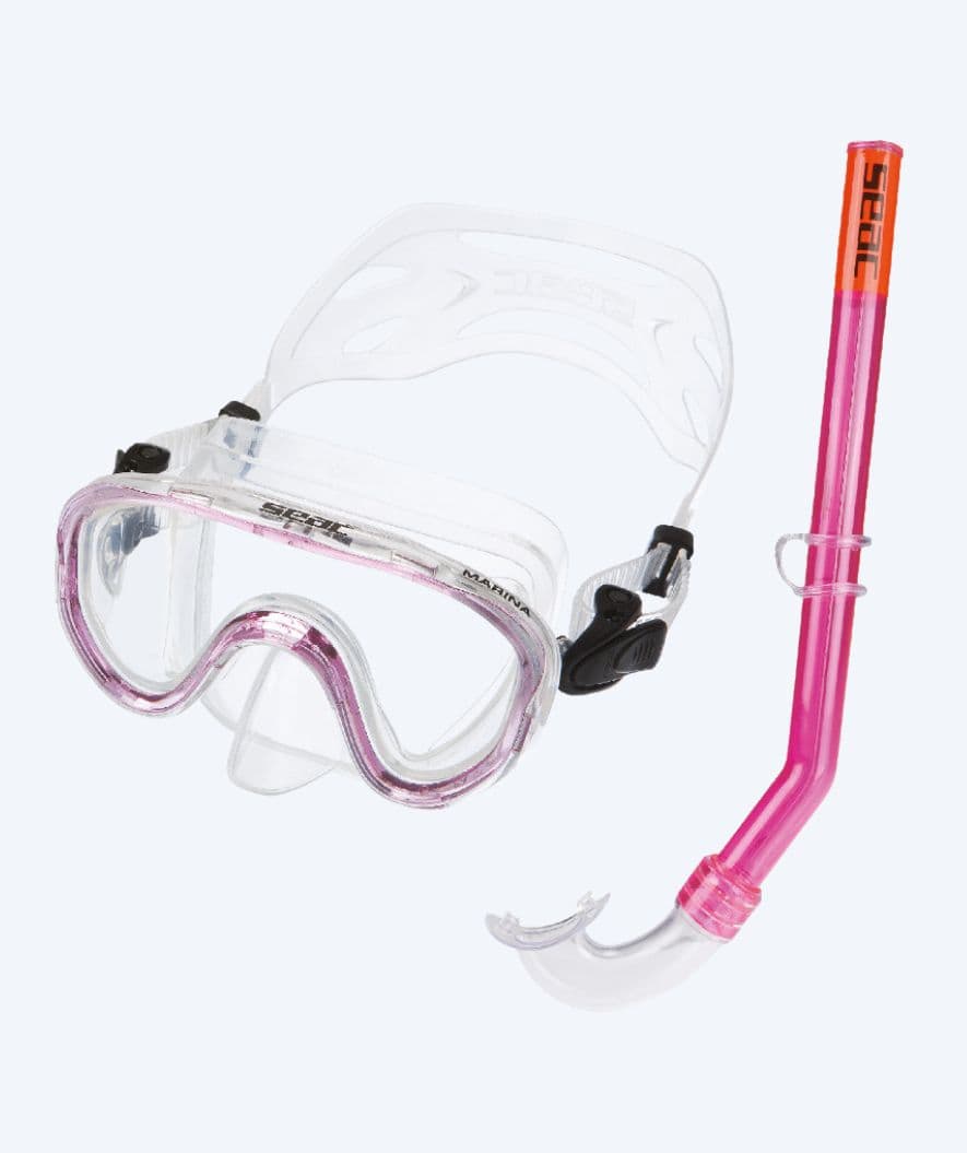 SEAC Combo snorkelset voor kinderen (vanaf 3 jaar) - Marina - Roze