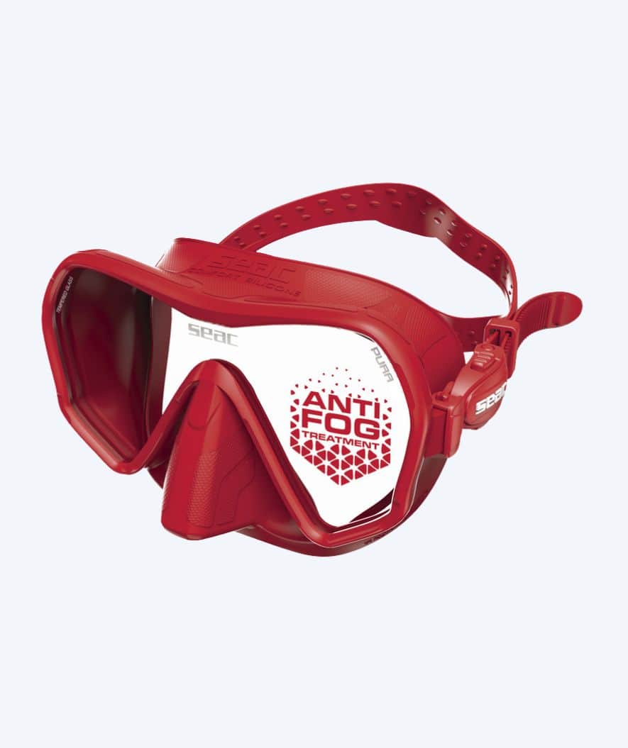 SEAC duikbril voor volwassenen - Pura - Rood