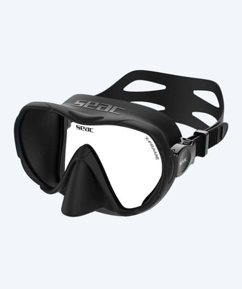 SEAC duikbril voor volwassenen - X-Frame - Zwart