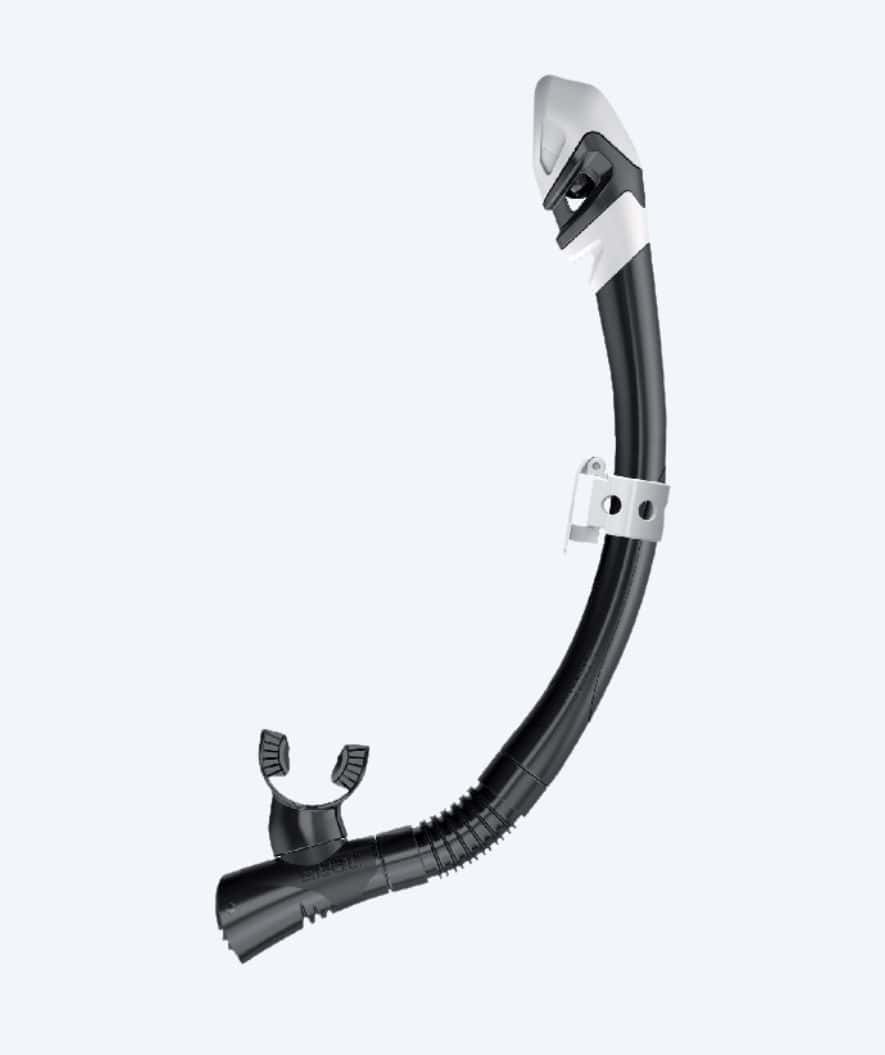 SEAC volwassenen full-dry snorkel - Fast Tech - Zwart/wit