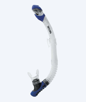 SEAC full-dry snorkel voor volwassenen - Reverse - Wit/donkerblauw
