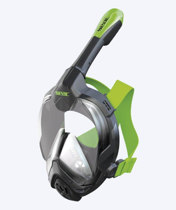 SEAC full face duikmasker voor volwassenen - Libera L/XL - Groen/zwart