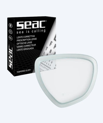 SEAC linkerglas op sterkte - (-1.0 tot -6.0) en (+1.0 tot +3.0) - Helder