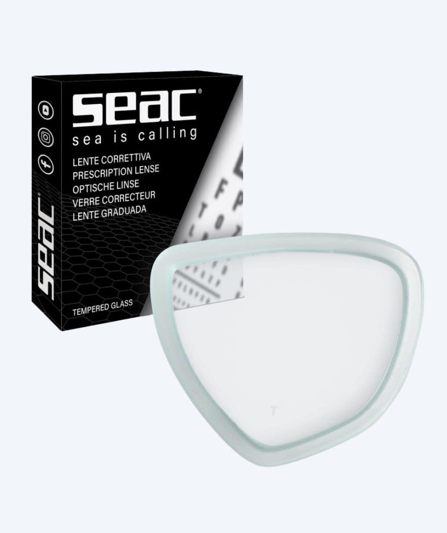 SEAC linkerglas op sterkte - (-1.0 – -6.0) en (+1.0 – + 3.0) - Helder
