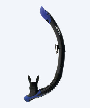 SEAC volwassenen semi-dry snorkel - Reverse - Zwart/donkerblauw