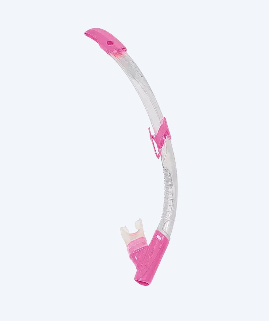 Aqualung volwassenen semi-dry snorkel - Airflex - Lichtroze/Helder