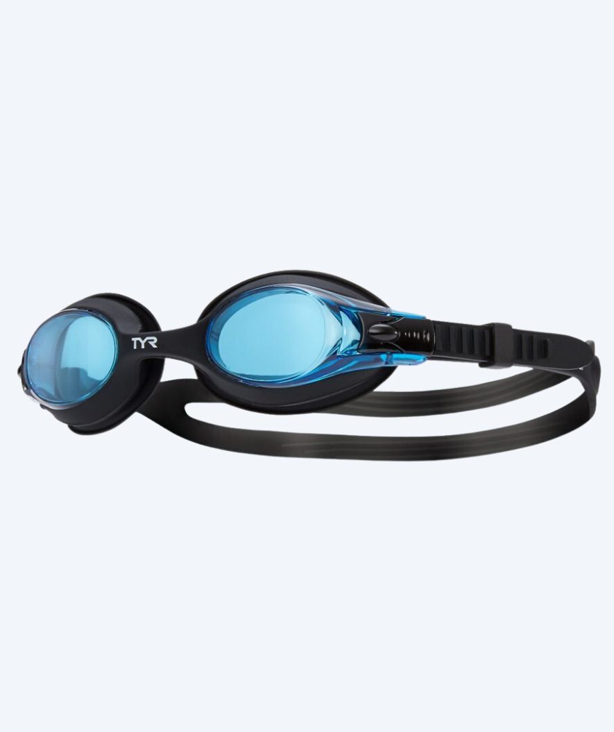 TYR zwembril voor kinderen - Swimple - Zwart/blauw