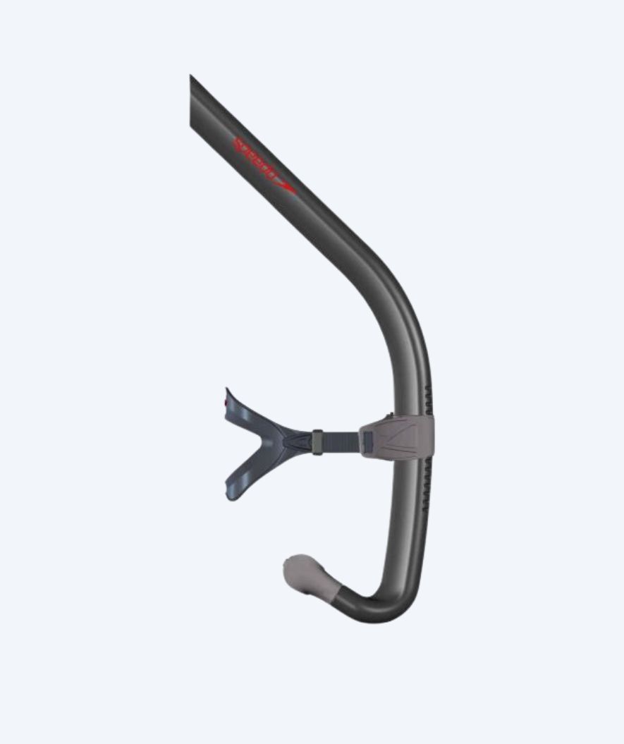 Speedo centrale snorkel - Bullet Head - Zwart/grijs