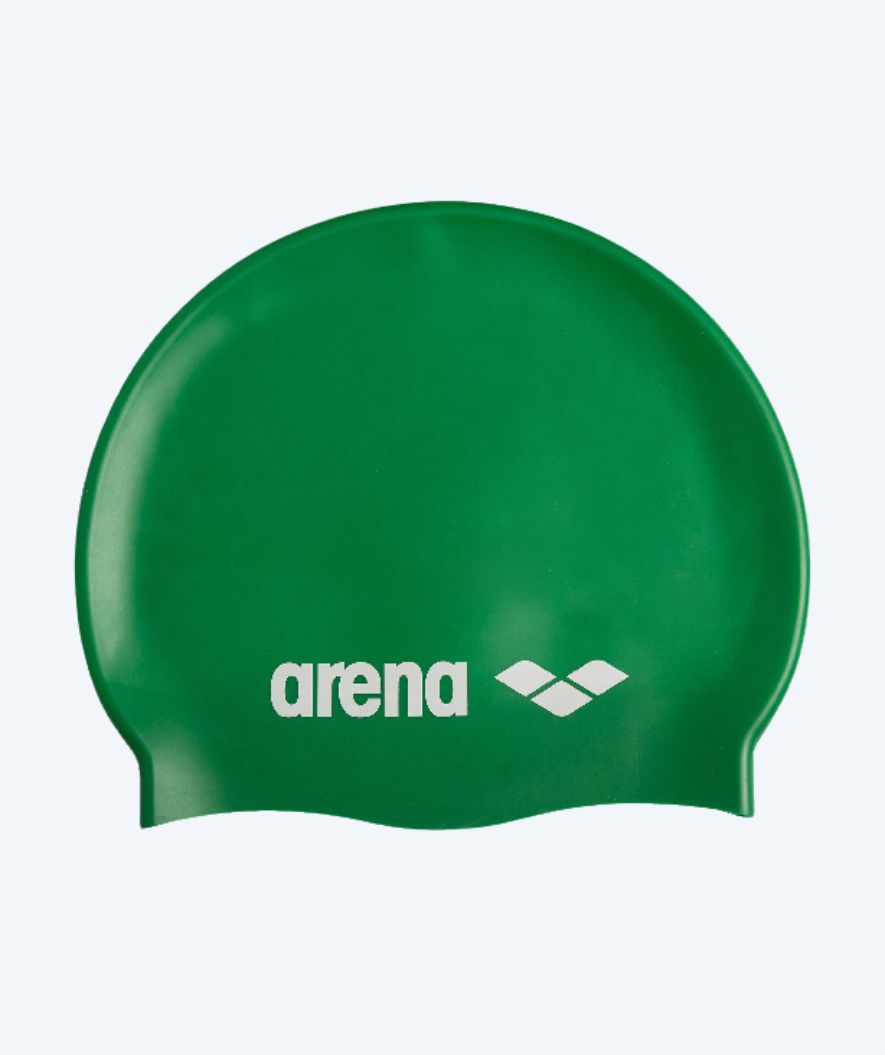 Arena badmuts - Classic Silicone - Groen