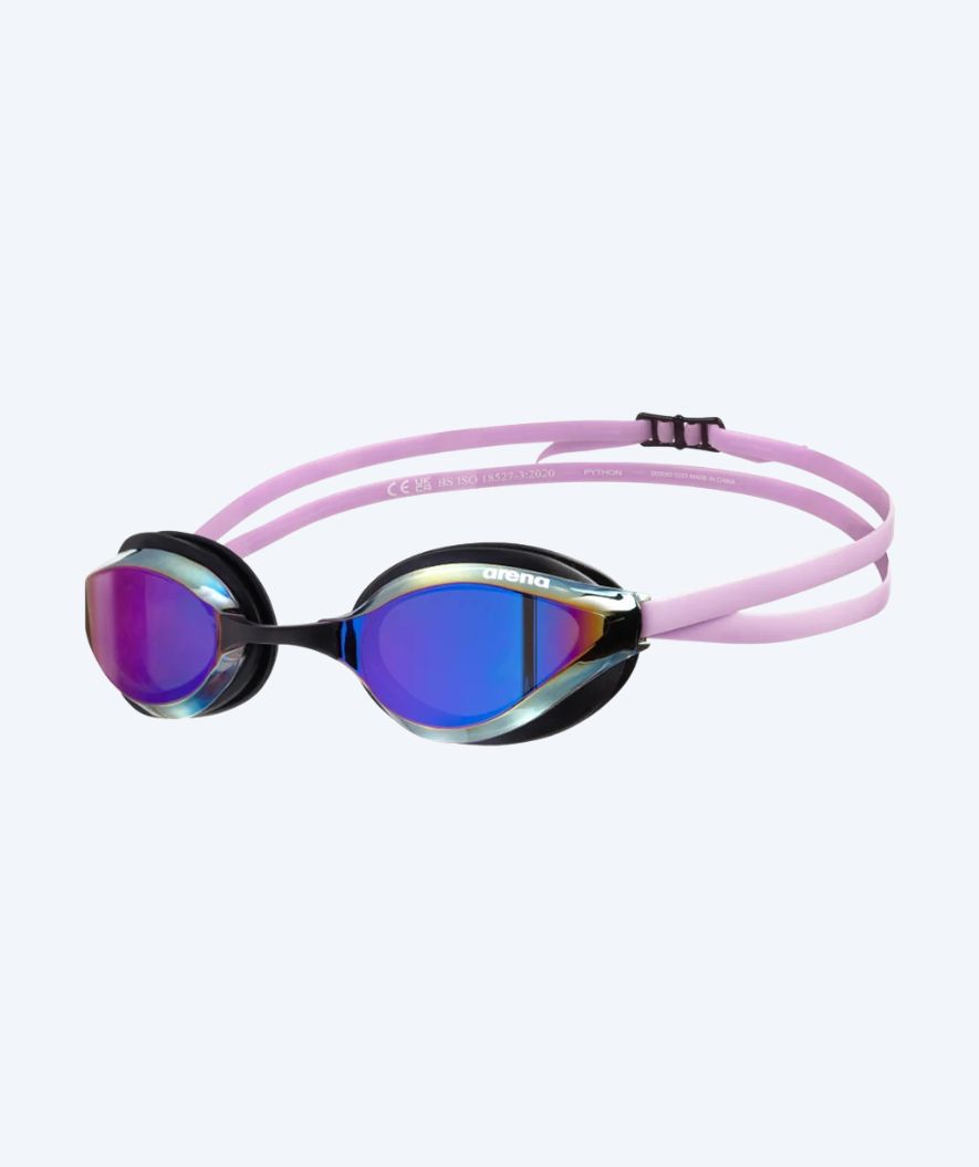 Arena Elite zwembril - Python - Roze/paars (Mirror-Lens)
