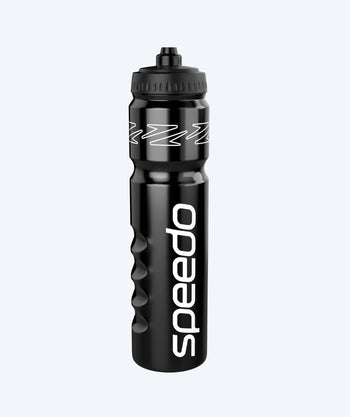 Speedo waterfles - 1LTR - Zwart/wit