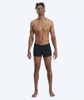 Speedo zwemshorts voor mannen - Tech Panel - Zwart/blauw