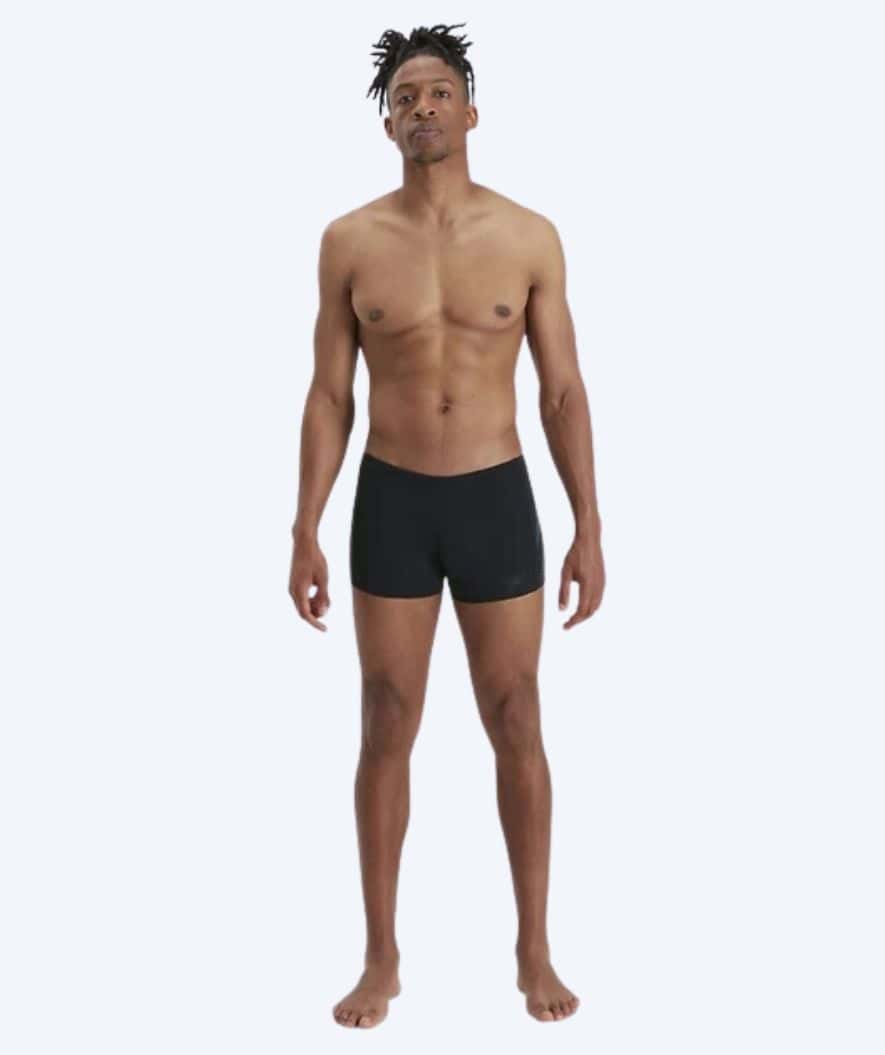 Speedo zwemshorts voor mannen - Tech Panel - Zwart/blauw