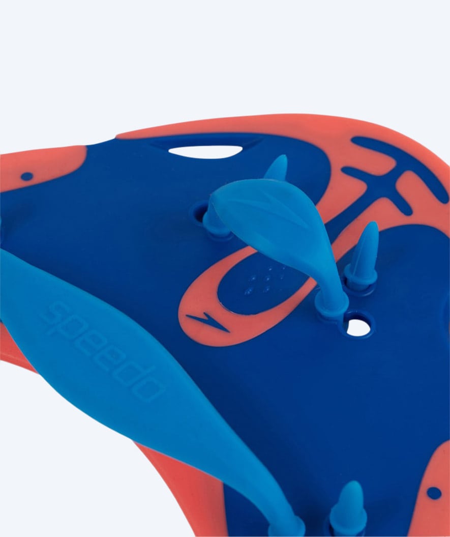 Speedo finger paddles - Biofuse - Blauw/oranje