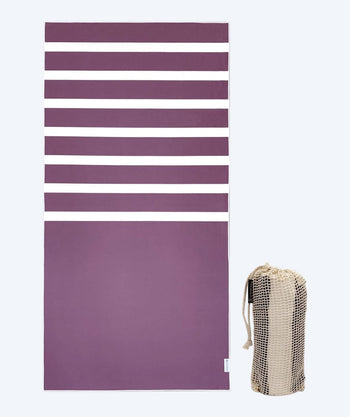 Summersand microvezel handdoek - Grape Purple (Rood)