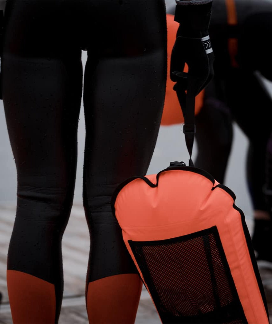 Watery zwemboei zwemmen - Pro 28L - Oranje