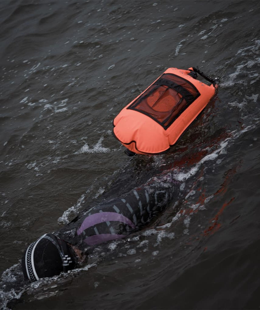 Watery zwemboei zwemmen - Pro 28L - Oranje