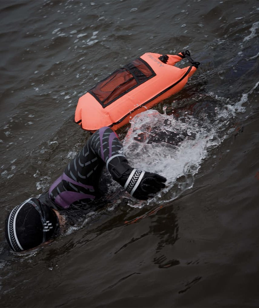 Watery zwemboei zwemmen - Pro 28L - Oranje