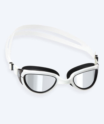 Watery training zwembril - Wade Mirror - Zwart/zilver