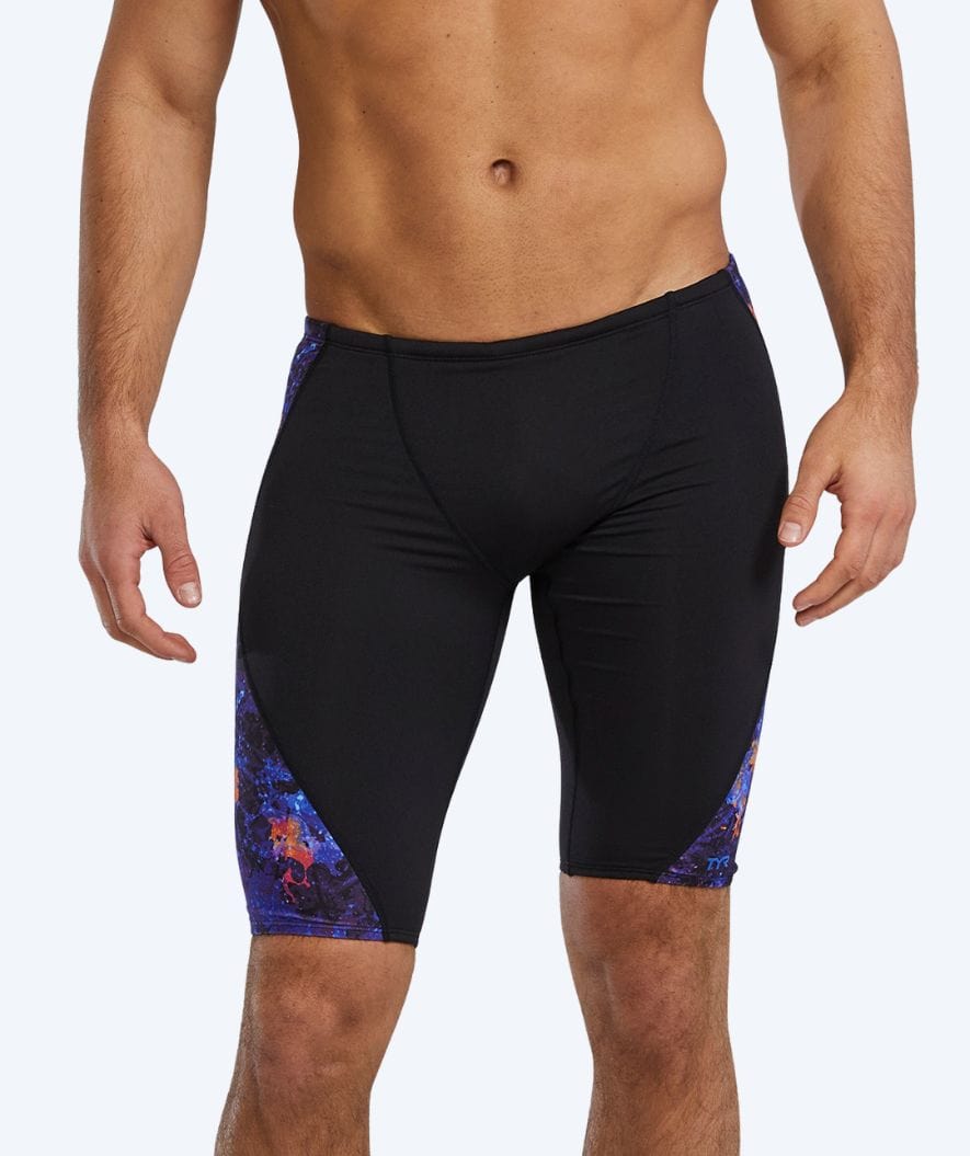 TYR zwemjammer voor mannen - Blade Splice - Zwart/paars
