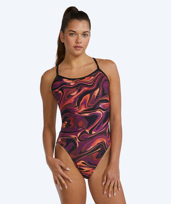 TYR badpakken voor vrouwen - Durafast Elite Trinityfit - Zwart/goud