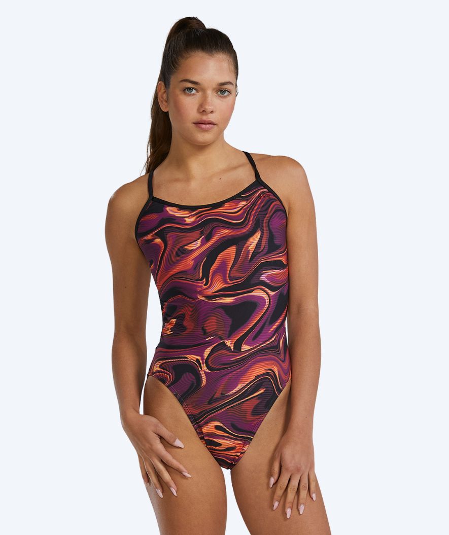 TYR badpakken voor vrouwen - Durafast Elite Trinityfit - Zwart/goud