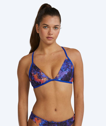 TYR dames bikini top - Durafast Elite - Paars/oranje