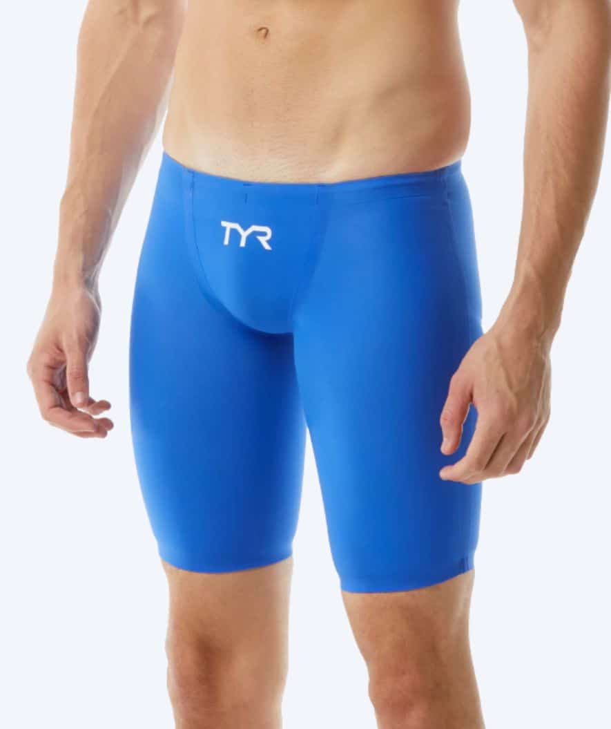TYR wedstrijdzwembroek voor mannen - Invictus - Blauw