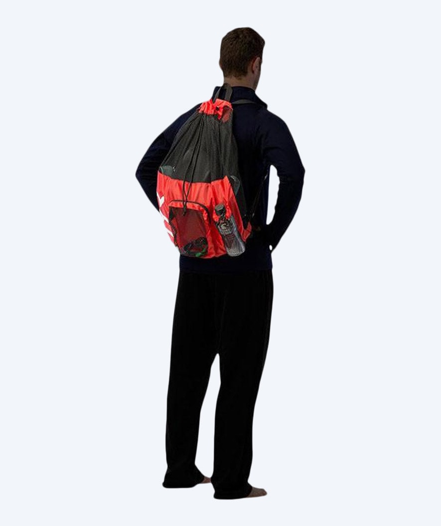 TYR zwemnet - Big Mesh Mummy 40L - Zwart