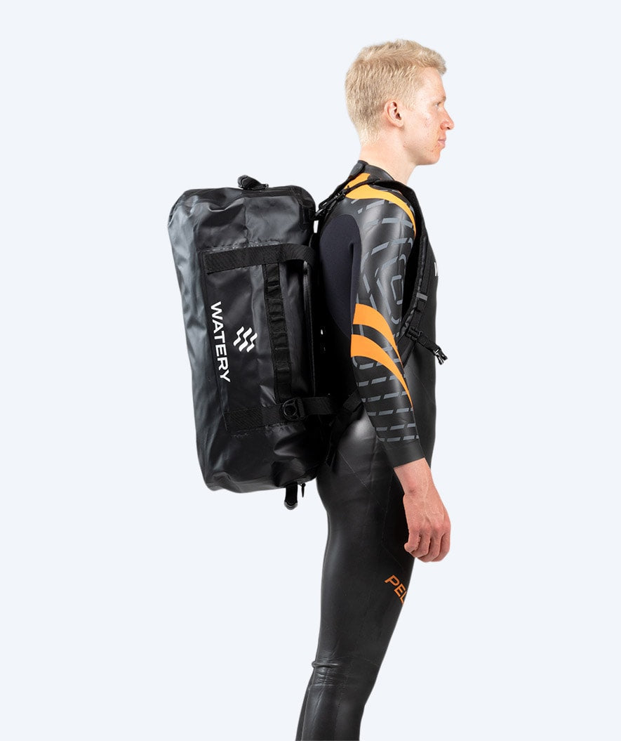 Watery waterdichte duffeltas - Swim 50L - Zwart