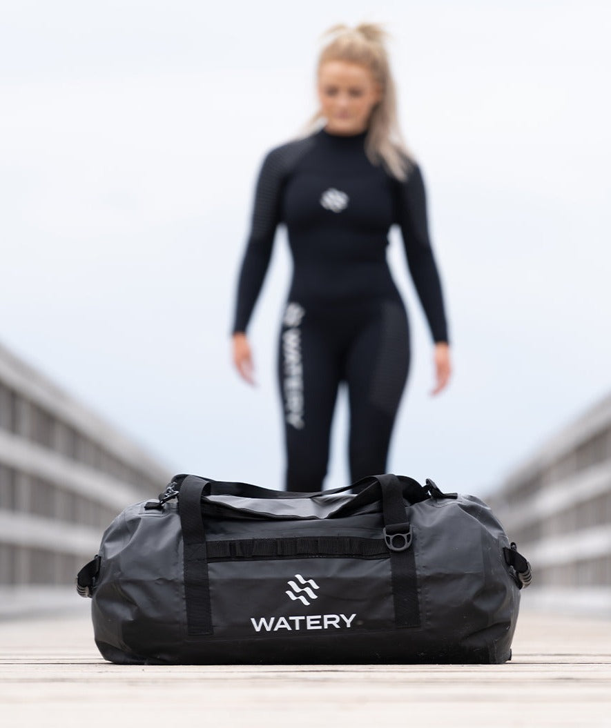 Watery waterdichte duffeltas - Swim 50L - Zwart