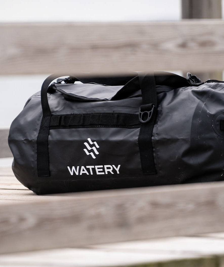 Watery waterdichte duffeltas - Swim 50L - Zwart