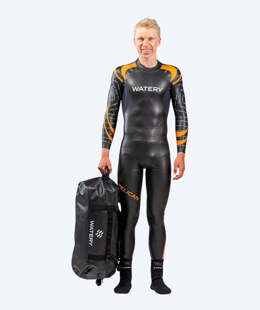 Watery waterdichte duffeltas - Swim 50L - Zwart