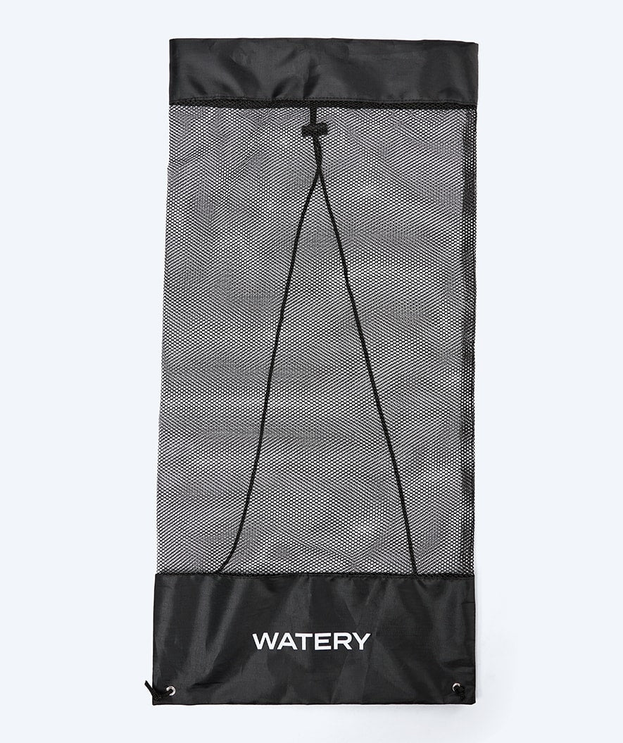Watery snorkeltas - 3-Set Mesh - Zwart