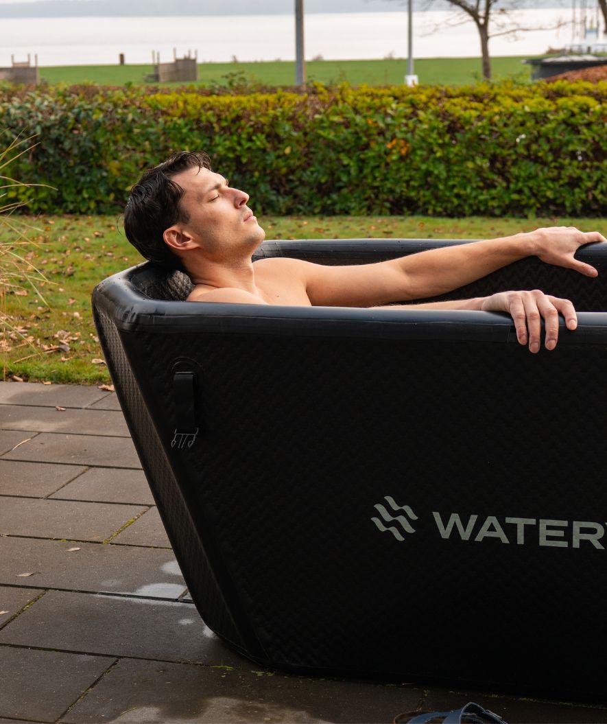 Watery opblaasbaar ijsbad - Ace - Zwart