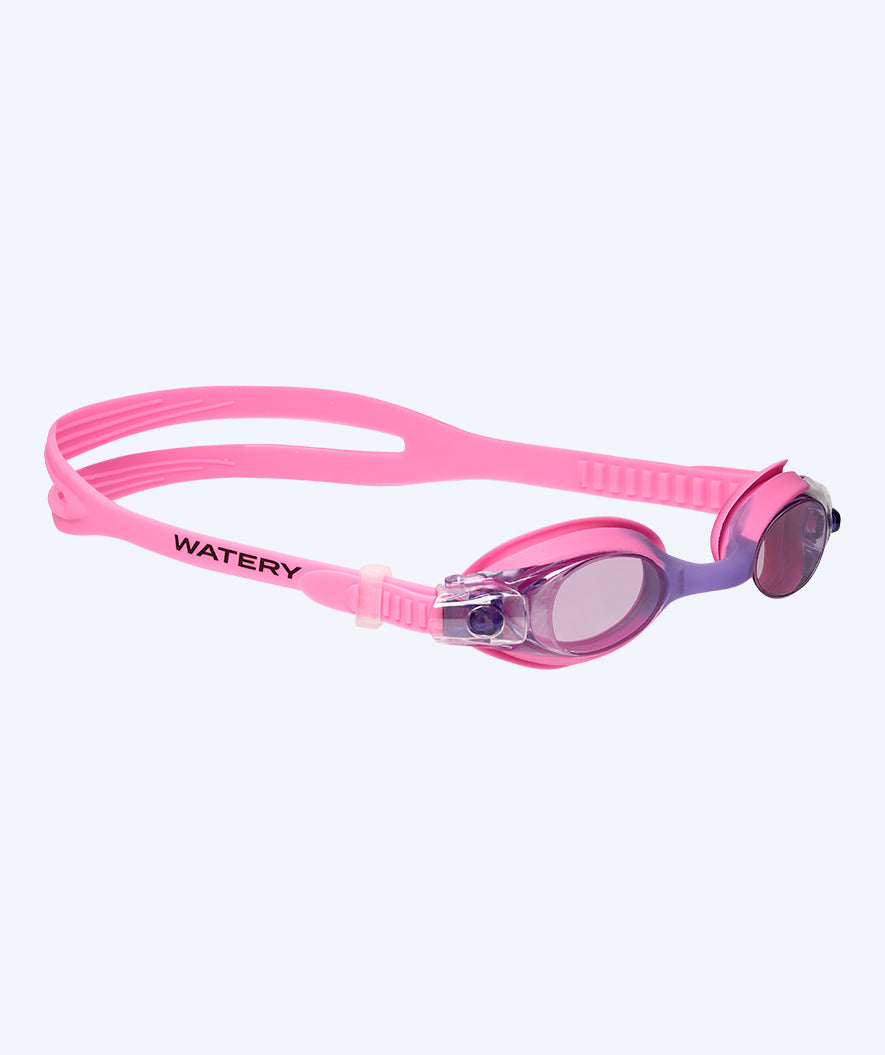 Watery zwembril voor kinderen - Aqualife - Roze (Roze lens)