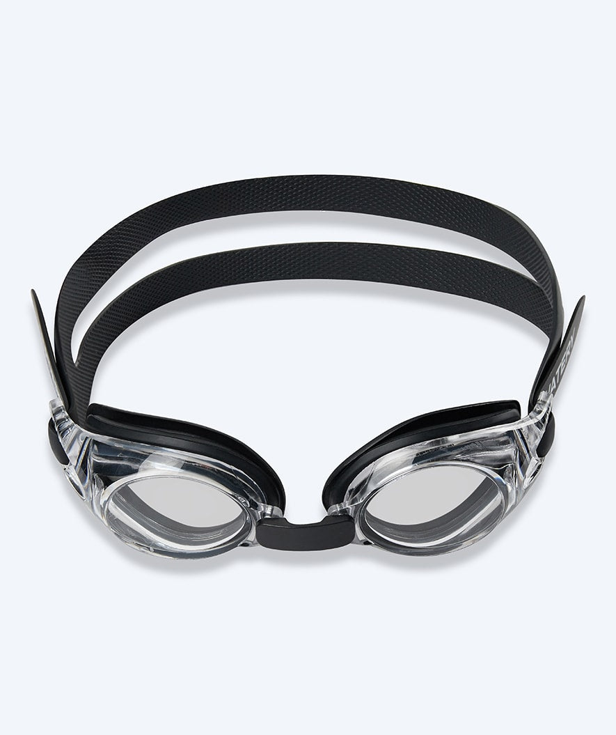 Watery bijziende zwembrillen met sterkte voor kinderen - (-1.5) tot (-7.0) - Baffin - Zwart